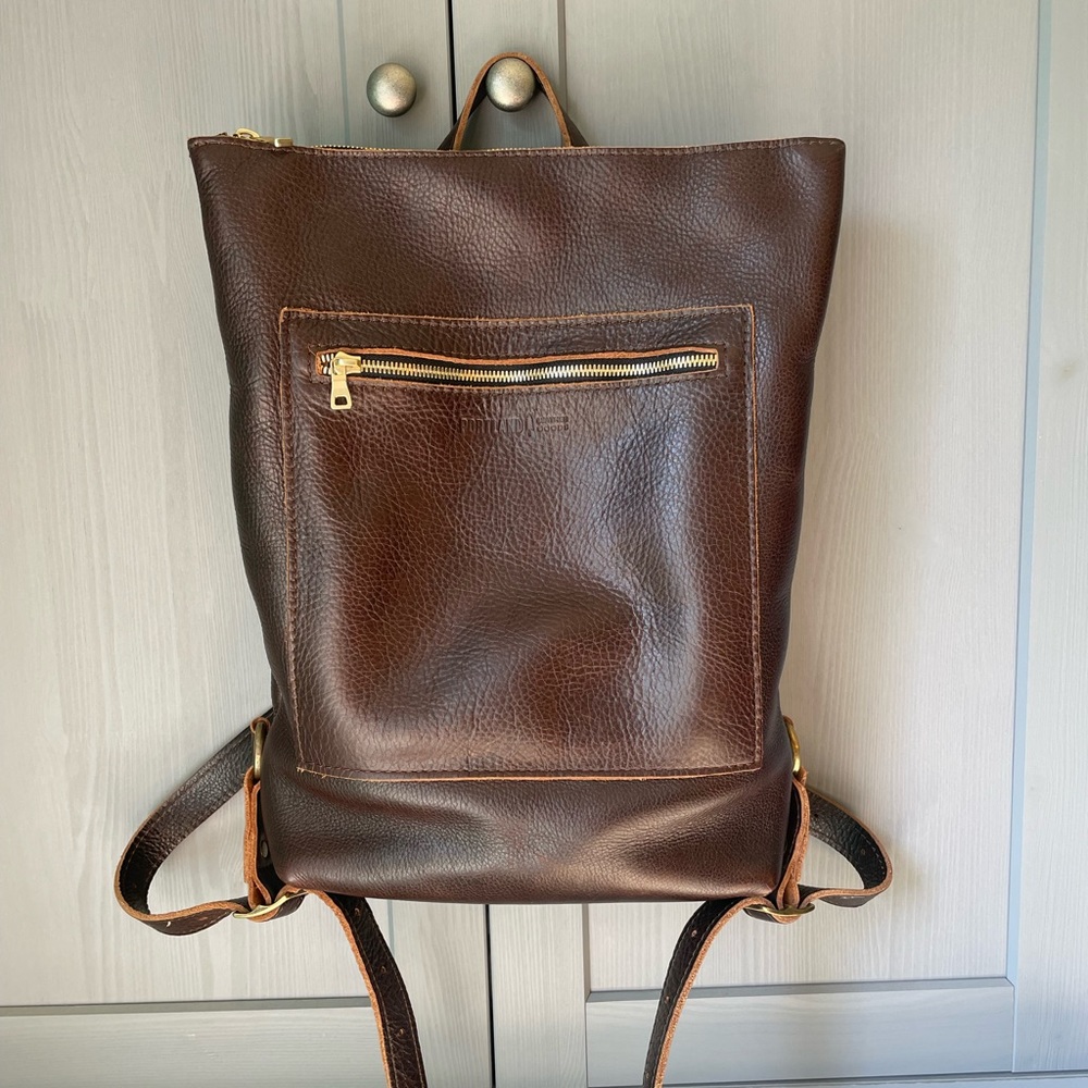 Portland Leather Goods Laptop Backpack